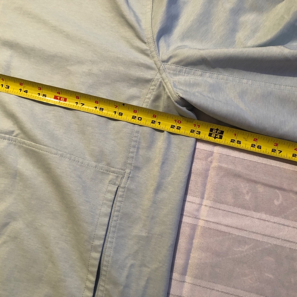 GREG NORMAN MENS LARGE JACKET LIGHT BLUE  POCKETS - Picture 3 of 12